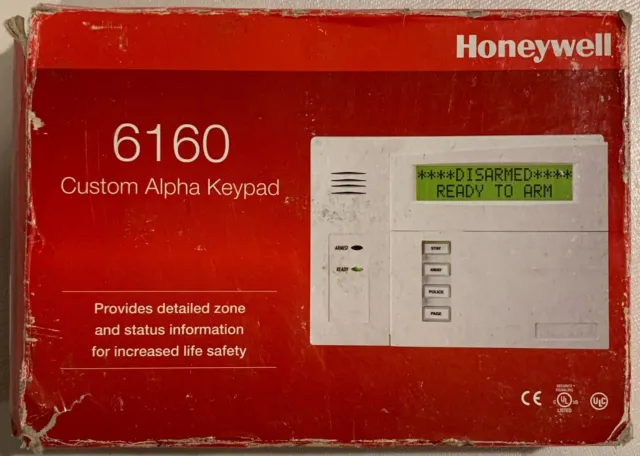 Teclado personalizado Honeywell 6160 alpha