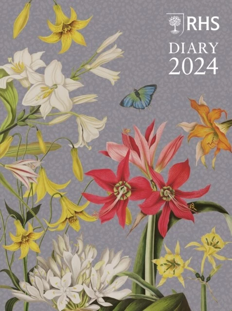 Royal Horticultural - RHS Desk Diary 2024 - New Hardback - L245A