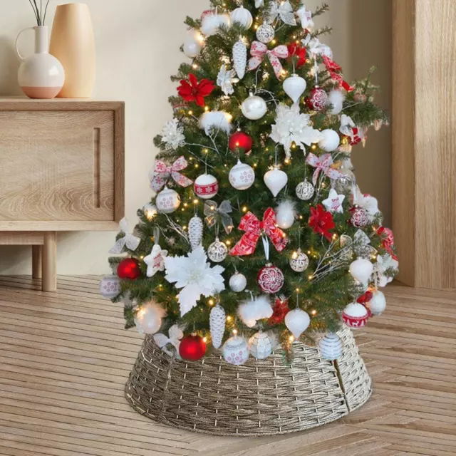 Christmas Tree Skirt Ornaments Decorative Holiday Xmas Tree Skirt