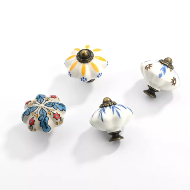 Vintage Ceramic Door Knobs for Cabinet Drawer, Closet Cupboard WardrobeAGPP 3