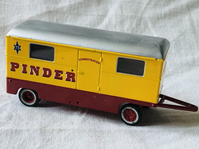 Remorque Pinder Corgi Ixo 1/43 – Collection Véhicules De Cirque Miniature