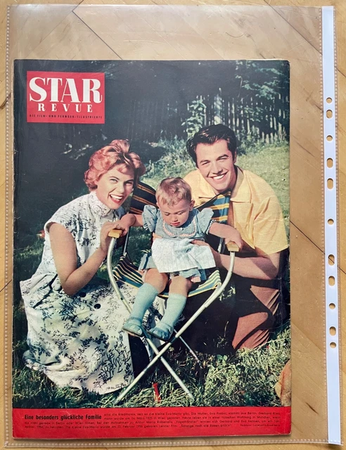 STAR REVUE★HEFT #6 v. März 1957★JAMES DEAN★HORST BUCHHOLZ★JEAN SEBERG ...