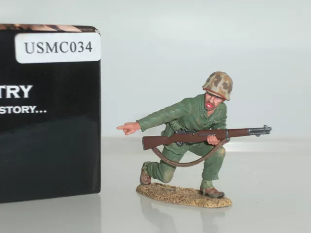 King And Country Usmc034 Us Marine Corps Sands Of Iwo Jima Stryker Metallfigur