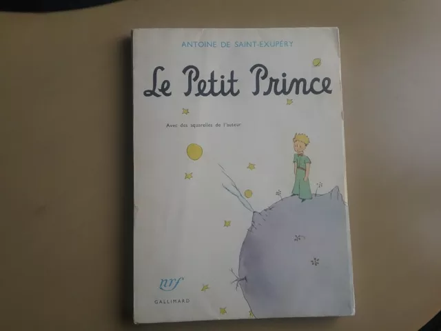 Antoine de Saint-Exupéry le petit prince Nrf Gallimard  1960