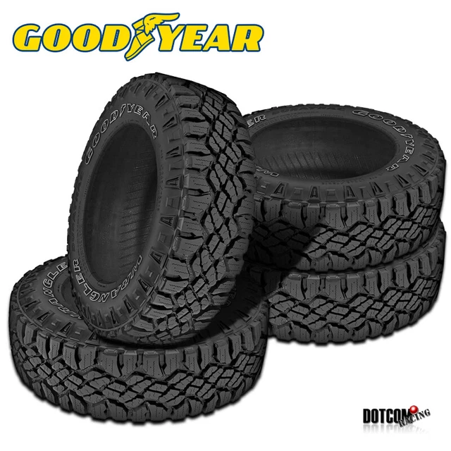4 X New Goodyear Wrangler DuraTrac 31/10.5R15 109Q All-Terrain Commercial Tire