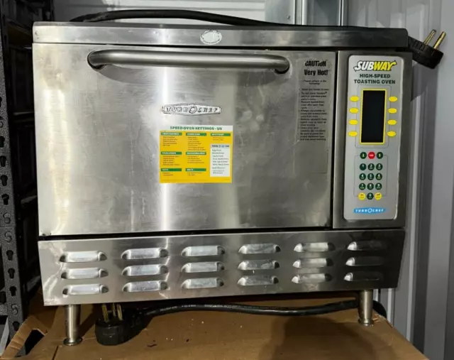 Turbochef Technologies, Model: NGC, Rapid Cook Oven, Subway Branded