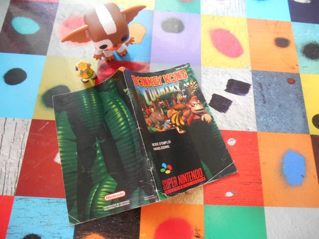 -- _ MoDE D'EMPLoI  _  DONKEY KONG COUNTRY  ~ FAH ~ NINTENDO 1994  ** -