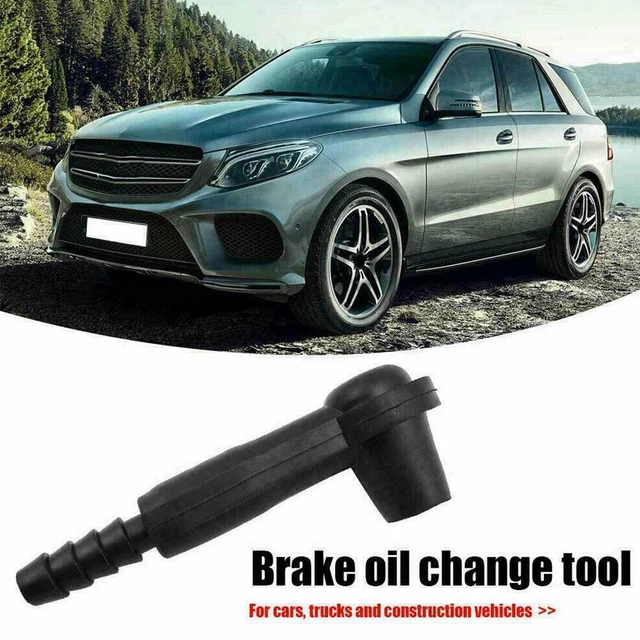 Brake Fluid Connector Nipple Adapter Garden 1 Pc Accessories Black Parts