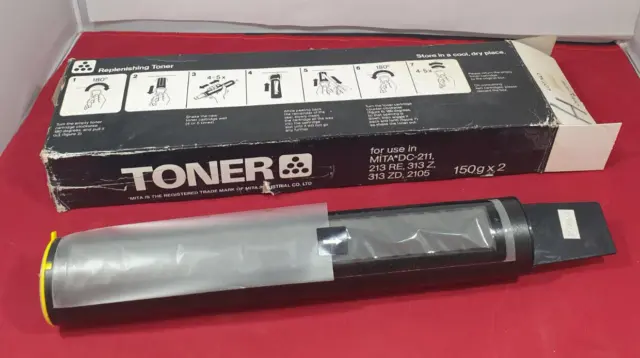 Mita Auffüllende Toner 150g für Mita DC-211, 213RE, 313 Z, 313 Zd, 2105