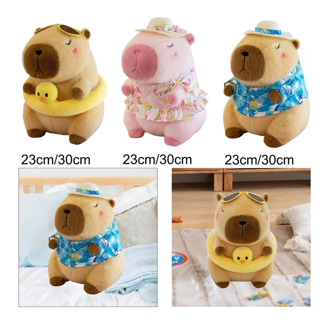 MIGNON CAPYBARA PELUCHE Animal Capybara Plus jouet dessin animé en peluche EUR 16,38 - FR