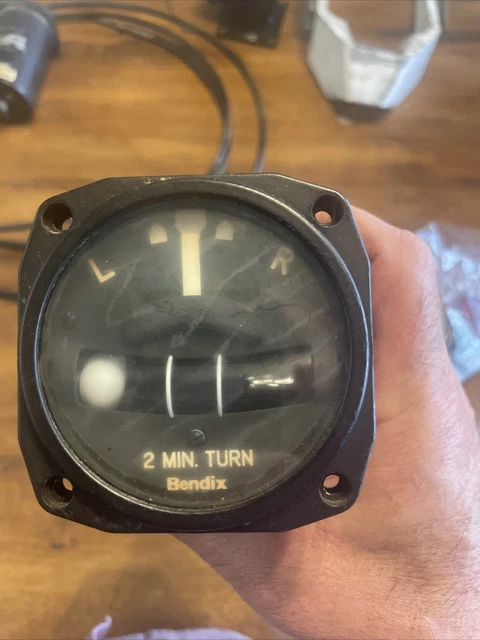 turn and bank 28vdc gyro, tested