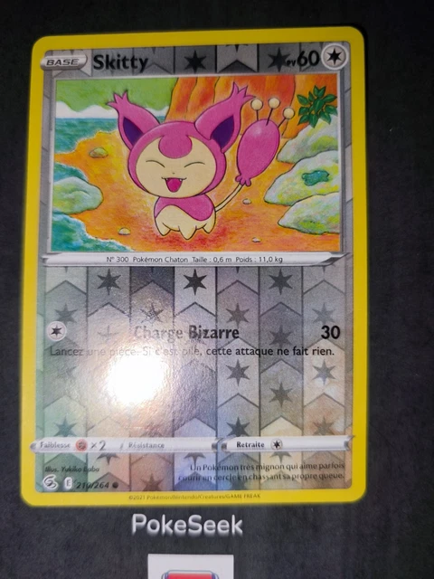 Skitty Reverse Holo 210 #210 ($1) Prices | Pokémon Fusion Strike