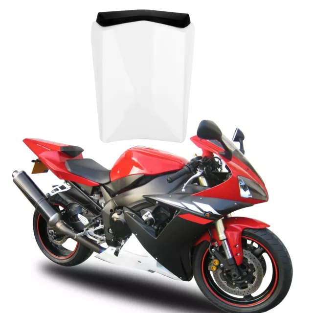 Housse de siège arrière pour Yamaha YZF R1 2002-2003 Carénage Blanc A