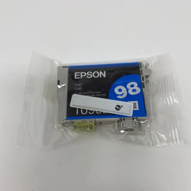Epson 98 T0982 Cyan Ink GENUINE for Artisan 700 710 725 730 800 810 835 387