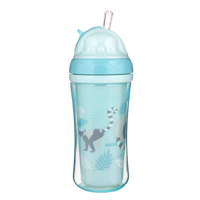 CANPOL Bébés Sport Tasse Avec Silicone Paille Lémurien 260ml