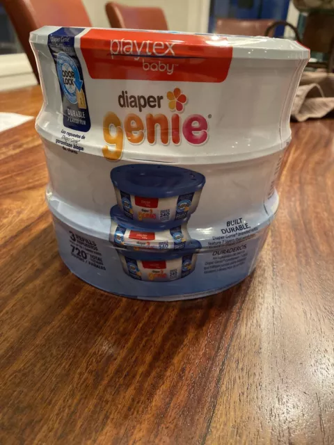 Playtex Diaper Genie Refills, Value Pack 720, Unopened