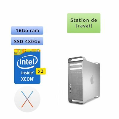 Apple Mac Pro Desktop 2x 3.0Ghz Quad-Core 32GB RAM 2TB terastorage ATI 2600XT 