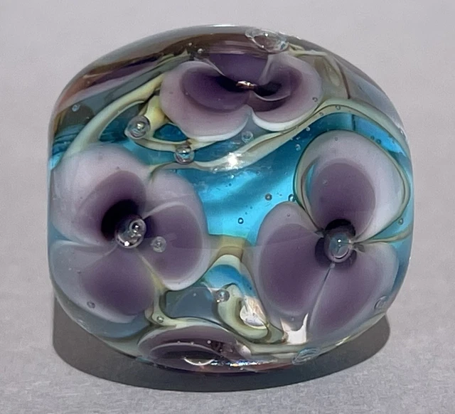 Handmade Lampwork Focal Bead  ~ Blooming Hills ~  By Soul Of Glass SRA