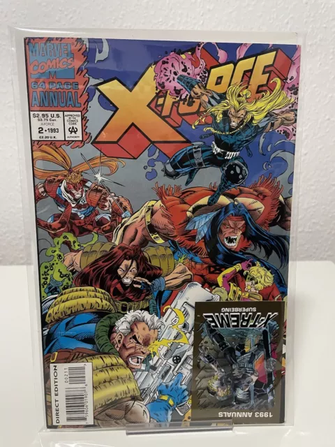 X-Force #2 Comic Heft US Marvel Comics Top bagged and Boarded