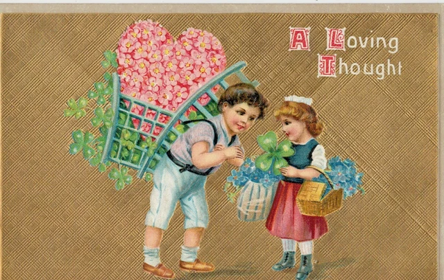 Carte Postale Bébé - Saint Valentino - Relief - Petite Format - - Neuve 1910