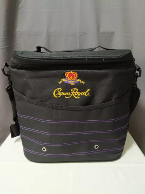 Crown Royal Insulated Tote Bag Soft Sided Cooler w/Shoulder Strap