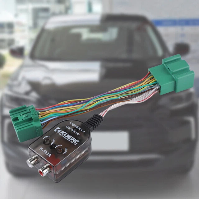 ADD SUB AMPLIFIER to Factory Radio Wire Harness 712107 For Chevy