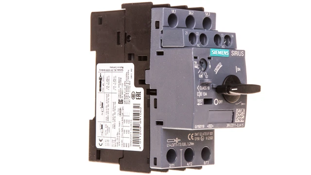 MOTOR SWITCH 3P 0.7-1A 1Z 1R S00 3RV2011-0JA15 /T2AU $178.04 - PicClick AU