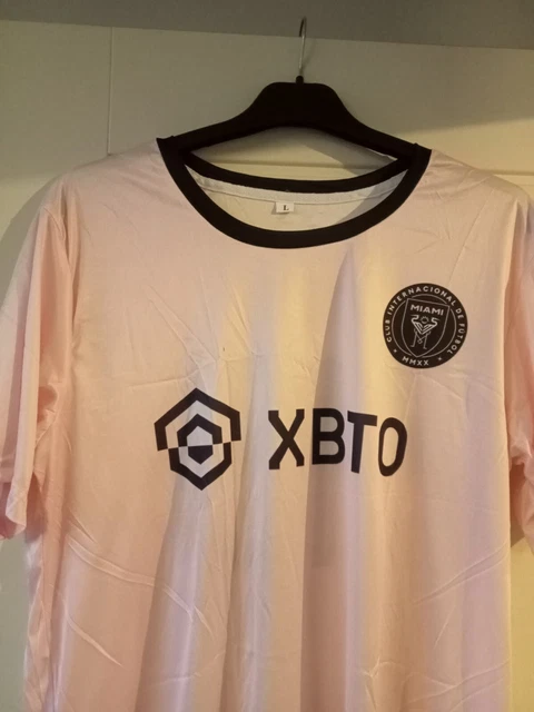 LIONEL MESSI INTER Miami Football Shirt Kit Pink Size L £12.00