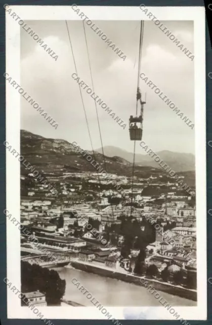 Trento City Cable Car Photo Card ZB0445