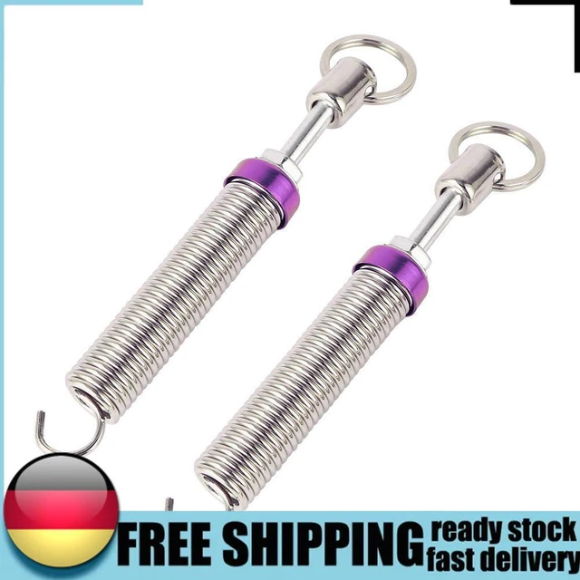 2pcs Car Trunk Lifter Adjustable Spring Trunk Lid Lifting Device (Purple) DE