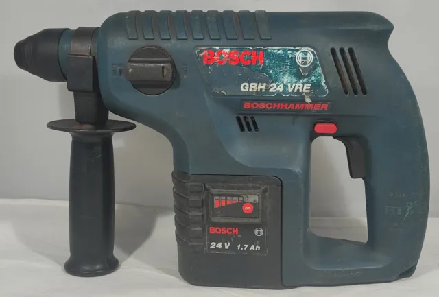 Bosch GBH 24 VRE SDS Hammer Drill With 1.7Ah Battery