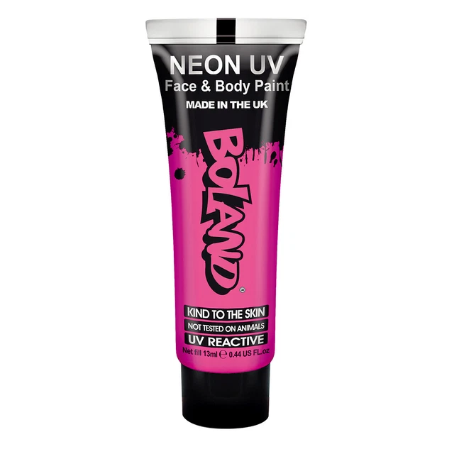 Luce Nera Theaterschminke Corpo Vernice Gesichtsfarbe UV Neon-Make-Up Rosa Neon