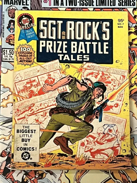 DC Blue Ribbon Digest #7 (1981) Sgt. Rock's Prize Battle Tales VG/FN or Better