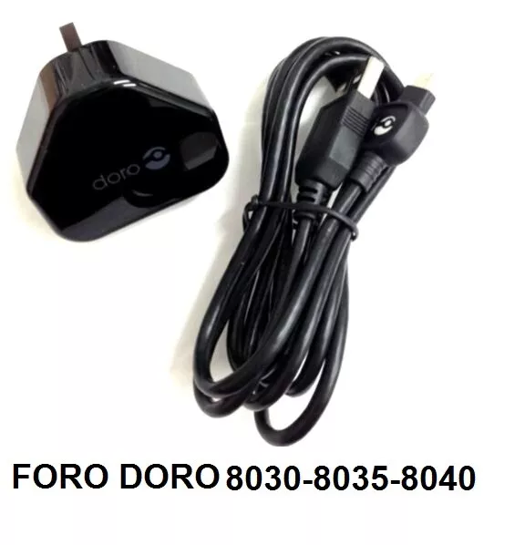 Geniune Doro Usb Charger Mobile Phone Charger For 8030-8035-8040 2