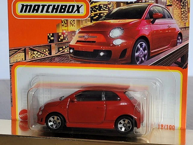 Modellauto " Fiat 500 Turbo 2019 ", mit OVP, von Matchbox, 1:60.