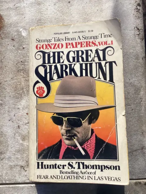 Hunter S. Thompson         The Great Shark Hunt     Paperback   Free Shipping