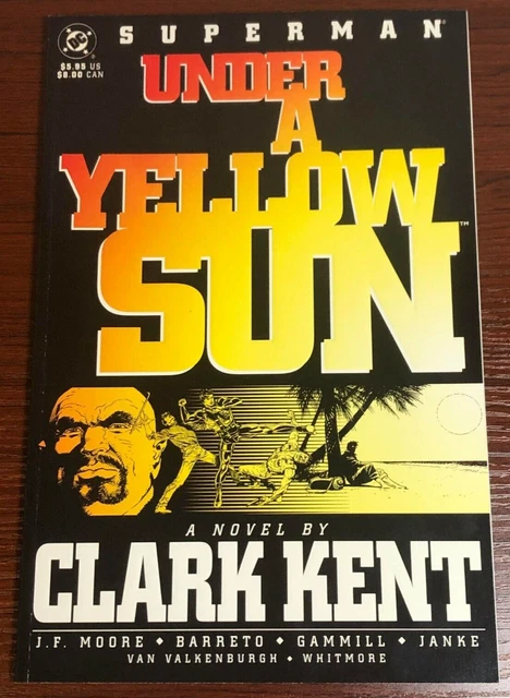 SUPERMAN: Under a Yellow Sun DC Graphic Novel TPB Prestige Comic Book Clark Kent