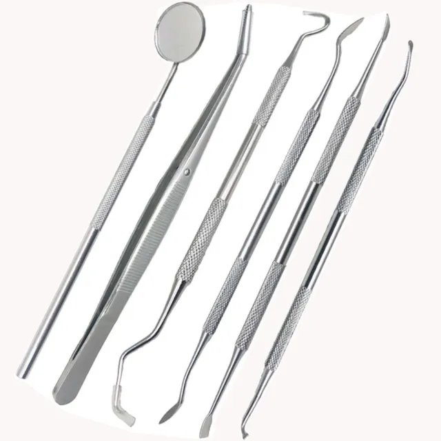 faucille Sonde Miroir dentaire Outil préparé Kit de soins dentaires Dentiste