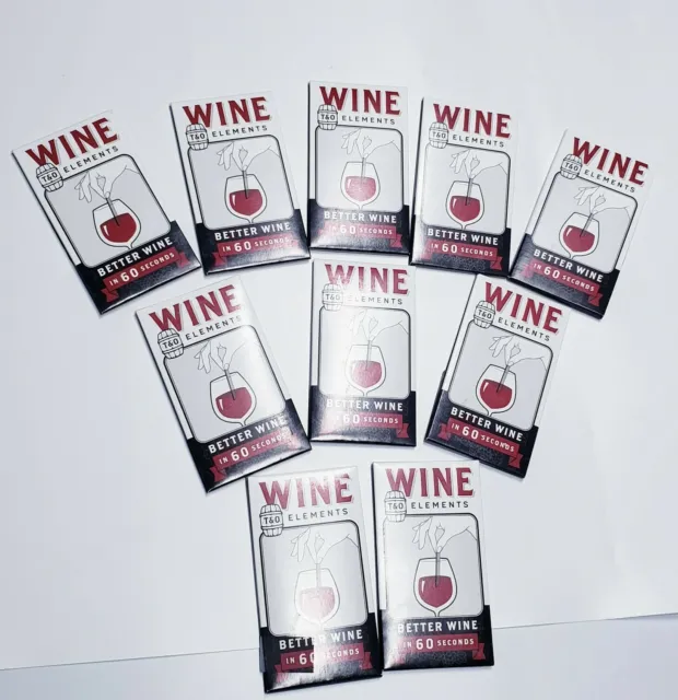 10 elementos de vino 4 piezas de sabor de vino mejorando mejor vino en 60 segundos