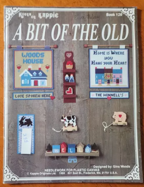 ""A Bit of the Old"" de Kount en Kappie para agujas en lienzo de plástico"