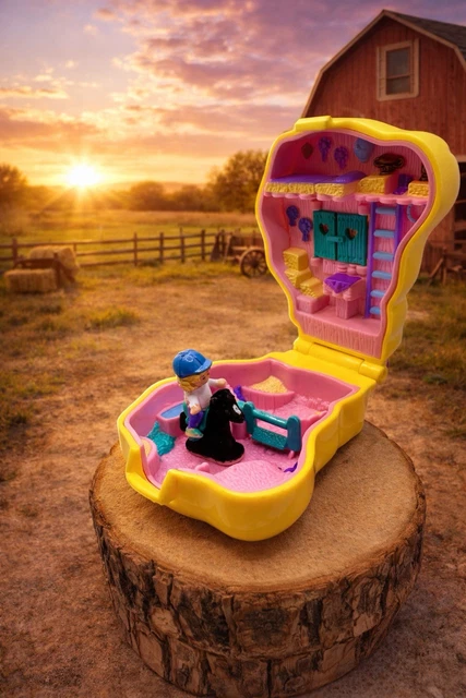 Bluebird Vintage Polly Pocket 1994 Pferde (Gebraucht) in Inwil für CHF 11 - mit Lieferung auf