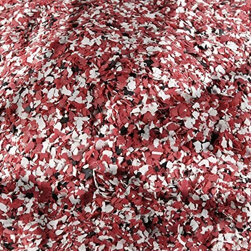 TimTin 2.4 Kg/ 5.3 lbs Decorative Floor Flakes Epoxy Floor Paint Chips 5-8 mm...