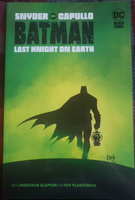 Batman: Last Knight on Earth by Scott Snyder (2021, Trade Paperback)