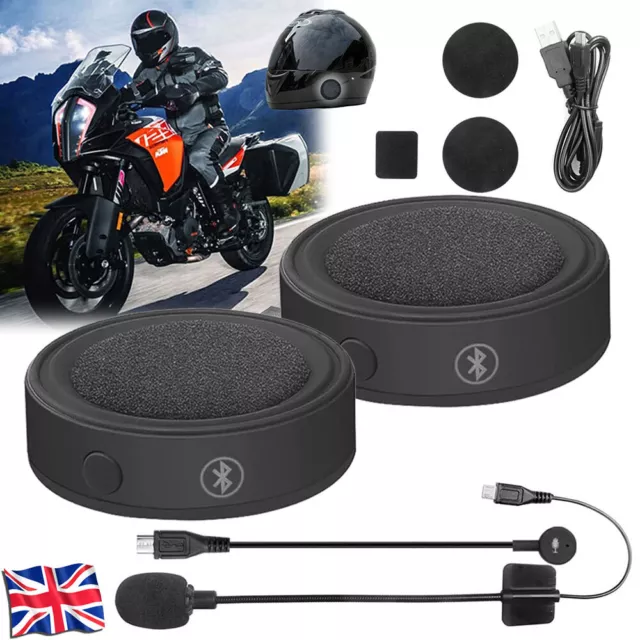 Motorcycle Helmet Bluetooth Wireless Headset Handsfree Earphones Headphones Sets