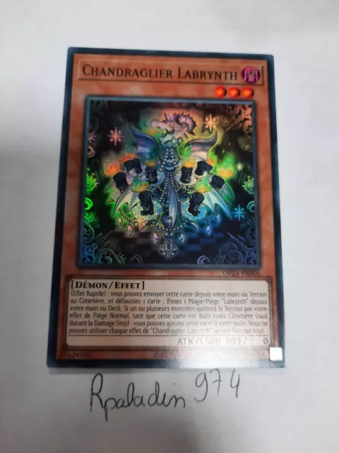 Yu-Gi-Oh ! Chandraglier Labrynth OP24-FR006 Super rare