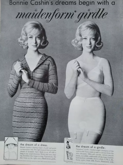 1961 1960S MAGIC LADY GIRDLE Lingerie Slims a 135 Pound Girl