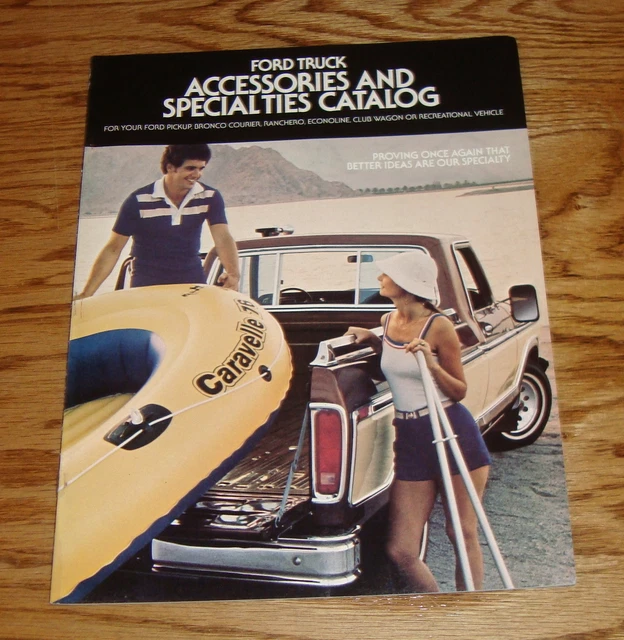 ORIGINAL 1978 FORD Truck Accessories Sales Brochure 78 Bronco Pickup