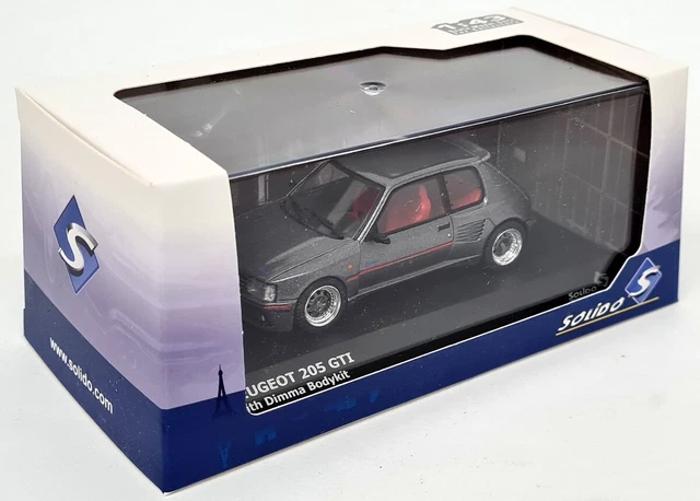 Solido 1/43 Peugeot 205 GTi Dar'l Mat - Collection Neuve