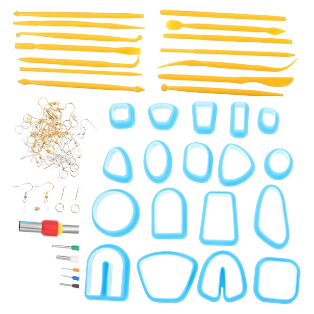 1 juego de accesorios bricolaje arcilla joyería hágalo usted mismo fuente de herramientas kit de herramientas de arcilla herramientas