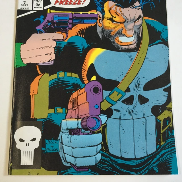 The Punisher War Zone #7 Marvel Comics VF/NM 1992 Romita Jr 3